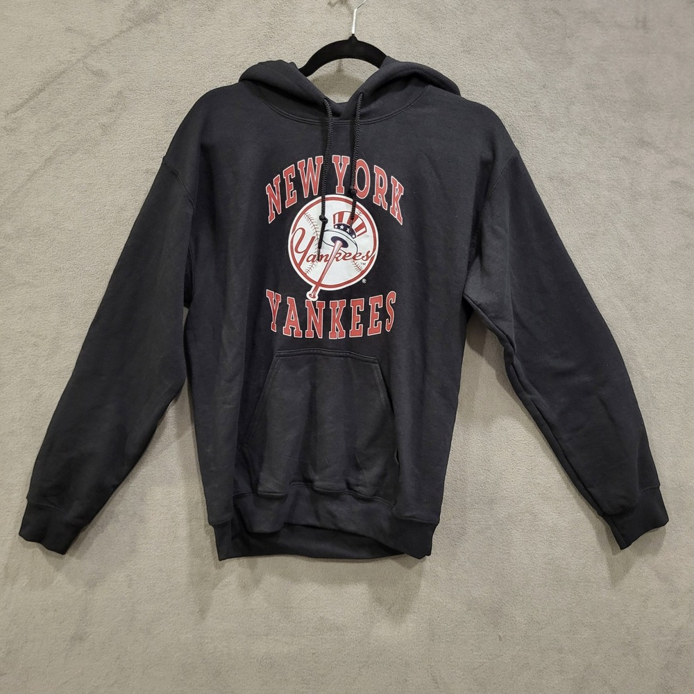 New‎ York Yankees Hoodie Gildan Heavy Blend Pullover Small Baseball